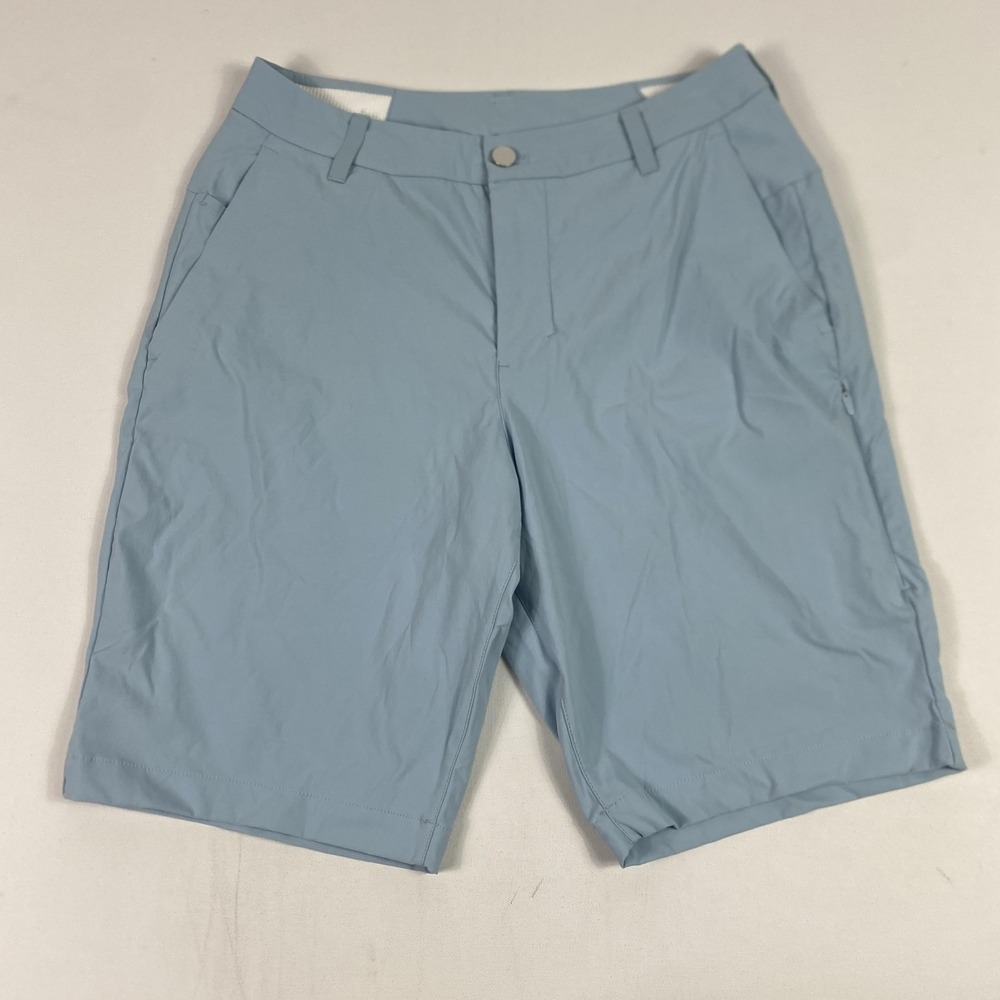 Lululemon Shorts Mens 30 Light Blue Golf Oak Hill G.C. Stretch LM7AW2S